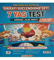 Dikkati Güçlendirme Seti 7 Yaş Test