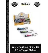 Özel Üretim Profesyonel Keskin Toptan Bakım Seti Manikür Diana 1002 Küçük Renkli 24' lü Tırnak Makas