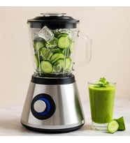Northcity Doğrayıcı Blender 400W 1.5L Cam Hazne 6 Bıçak Buz Kırıcı