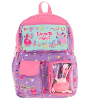 Kaukko Kids Okul Sırt Çantası Plush Flamingo L5240