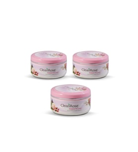 Clean Rose Unisex Besleyici Gül Kremi 90 ml × 3 Lü