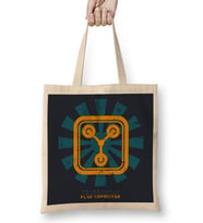 Back To The Future Flux Capacitor Retro Japanese Bez Çanta Uzun Saplı