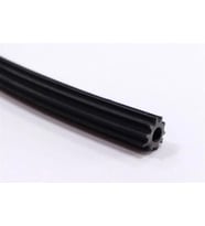 Mavitrend Sineklik Fitili 6 Metre Pmapen Kapı Pencere Sineklik Fitili 5 mm Siyah