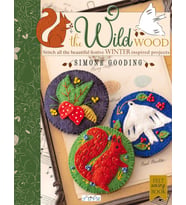 The The Wild Wood: Stitch All The Beautiful Festive Winter Inspired Projects (Krem)
