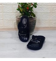 Fiyra Kajma Siyah renk Erkek Çocuk Günlük Terlik