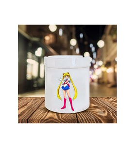 Sailor Moon Baskılı Seramik Küllük