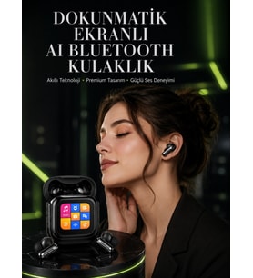 Yeni Nesil Aı Bluetooth Kulaklık Akıllı Dokunmatik Ekranlı