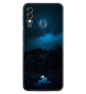 Tecno Spark 8T Kılıf Silikon Desen Özel Seri Gece 1633