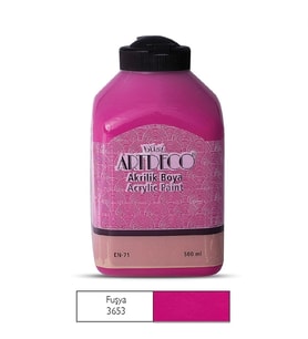 ARTDECO 070L-3653 AKRİLİK BOYA 500 ML. FUŞYA