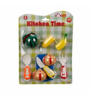 Nessiworld Little Chef Kesme Tahtalı Sebze ve Meyve Seti