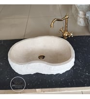 Traverten Şekilsiz Lavabo