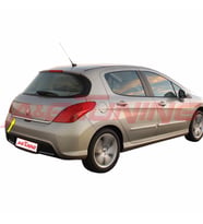 Peugeot 308 Formlu Krom Bagaj Alt Çıtası 2007-2013 Arası Paslanma