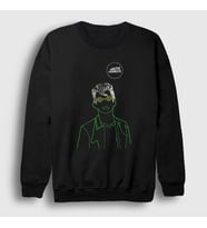 Presmono Unisex Siyah Eyes Arctic Monkeys Sweatshirt 13124tt
