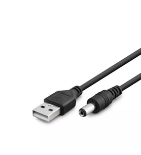 Hadron HDX1323 USB to 5.5x2.5mm DC Tablet Şarj Kablosu - 1 Metre