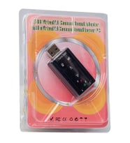PowerMaster PM-18063 7.1 Kanal USB Ses Kartı - Harici Kulaklık Mikrofon Alıcı
