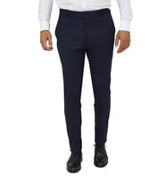Desensiz Slim Fit Lacivert Erkek Pantolon - Wessi