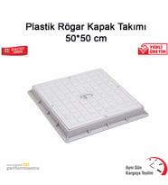 Plastik Rögar Kapak Takımı 50*50 Cm