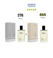 578 + 444 Erkek/Kadın Parfüm Edp 50 ml Woody/Oriental - Mnms578444