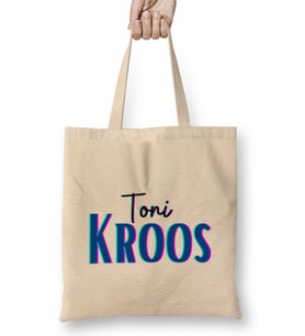 Toni Kroos Bez Çanta Uzun Saplı