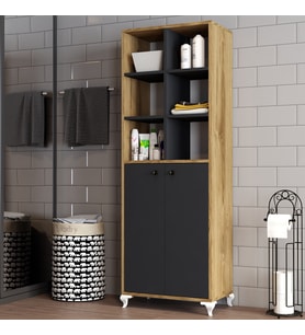Moxen Mobilya Bdr3 Çok Amaçlı Dolap Raflı MXNBDR3003CVZANTRST