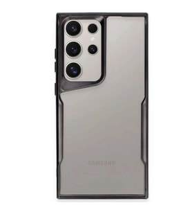Samsung Galaxy S23 Ultra Kılıf Boyi Silikon Kapak - Siyah
