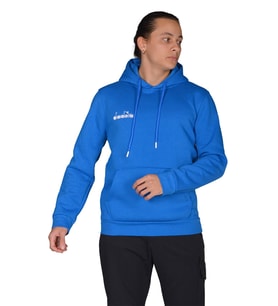 Diadora Bergamo - Erkek Saks Pamuklu Spor Sweatshirt - DDBER1030016 (Saks)