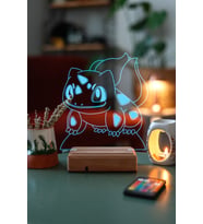 Pokemon Bulbasaur 16 Renkli Kumandalı Anime Gece Lambası