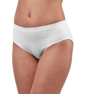 Elite Life A-01-811 Kadın Dikişsiz Yüksek Bel Esnek Slip Külot (Beyaz)