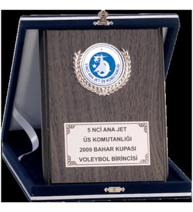ODAK KUPA - Ahşap Plaketler - PL-003 A - 15x20 cm