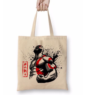 God of War Silhouette Bez Çanta Uzun Saplı