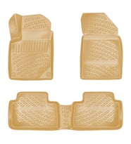 Rizline Citroen C5 2001-2007 İle Uyumlu 3D Havuzlu Paspas Bej