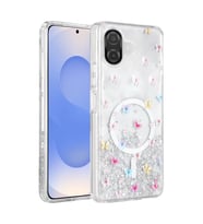 Onegif Galaxy A07 4G Misk Simli Magsafe Kapak - Desen 4