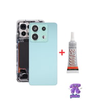 Redmi Note 13 Pro 5G Arka Kapak Pil Batarya Kapağı Kamera Lensli 2312DRA50C Uyumlu + B700
