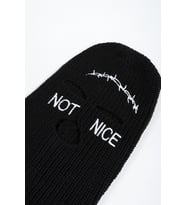 NOT NICE SİYAH KAR MASKESİ