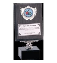 ODAK KUPA - Ahşap Plaketler - PL-012 B - 15x20 cm