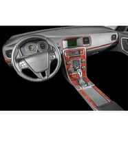 Meriç® Volvo S60 Ön Torpido Kaplama Maun 12 Parça 2012-2016 (Maun)