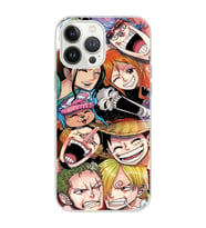 Iphone 12 Pro Uyumlu One Piece Tasarımlı Şeffaf Telefon Kılıfı