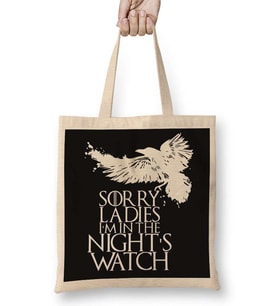 Game of Thrones Sorry Ladies Bez Çanta Uzun Saplı