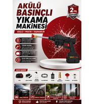 Çok Amaçlı Şarjlı Basınçlı Yıkama Tabancası Ev Araç ve Bahçe İçin