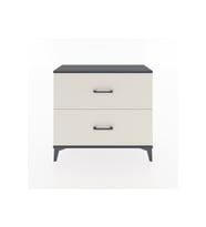 Arges Şifonyer 2 Çekmeceli 88x30x80 Antrasit-Aytaşı