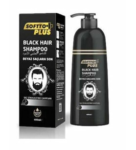 SOFTTO PLUS SİYAH ŞAMPUAN *350 ML*