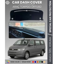 VOLKSWAGEN TRANSPORTER T7 (2021+) Torpido Örtüsü Ön Göğüs Koruma Torpido Koruma Tam Uyum UV Koruma
