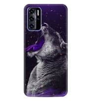 Reeder P13 Blue 2022 Kılıf Silikon Desen Özel Seri Purple Leopar 1750