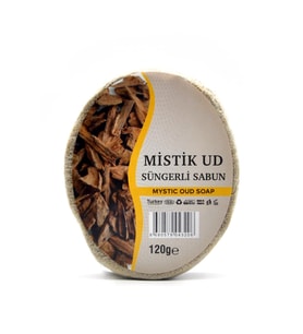 Mistik Ud Özlü Süngerli Sabun Banyo Duş Sabunu 120 G