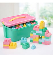 Playtoys 48 Parçalı Yumuşak Lego Seti İlk Bloklarım Gelişim Oyuncakları