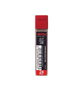 Rotring Min Super Polymer 2b 0.7 Mm Versatil Kalem Ucu 12 Li (1 Paket 12 Tüp)