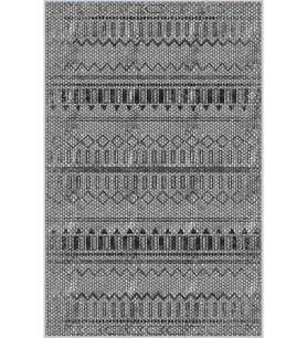 Eliana Home Baskılı, Yıkanabilir Kaymaz Taban Salon Halısı LNA0056-SD1173 100x150 cm (Gri)