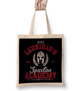 King Leonidas Spartan Academy 300 Bez Çanta Uzun Saplı
