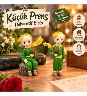 Küçük Prens Dekoratif Biblo