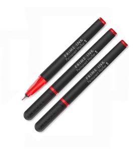 Kırmızı Asetat Kalemi Permanent S 0,4mm 3 Adet